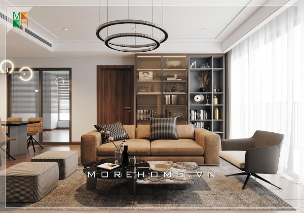 thiết kế nội thất chung cư Sunshine Golden River