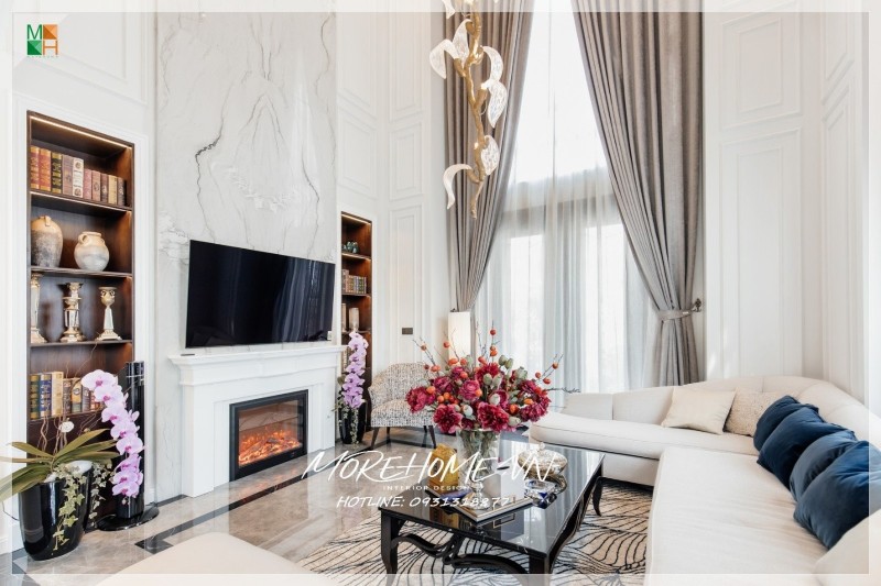 Thi công nội thất biệt thự tại Hải Phòng