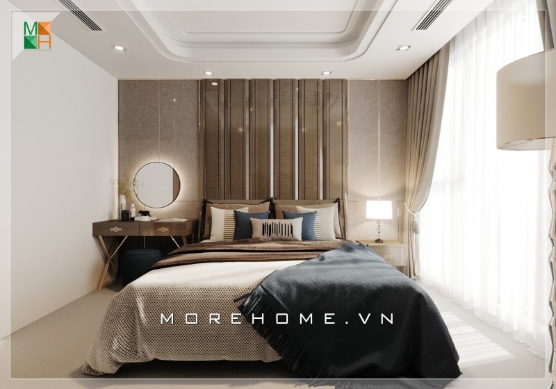 Thiết kế phòng ngủ 20m2 cho vợ chồng