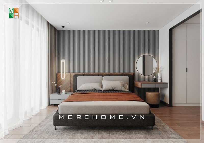 Thiết kế phòng ngủ 20m2 cho vợ chồng