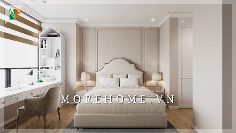 Thiết kế phòng ngủ 20m2 cho vợ chồng