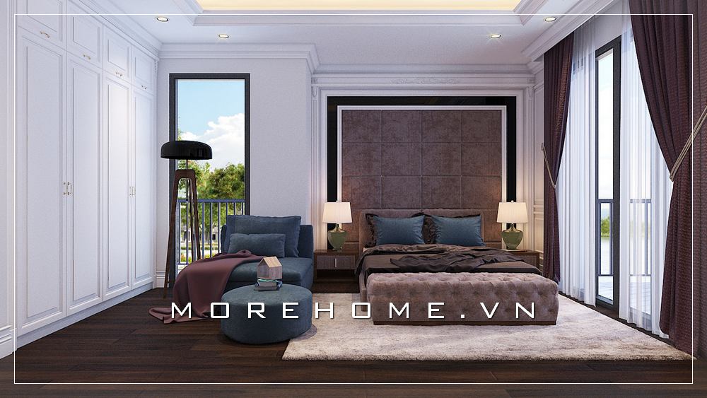 Bí kíp thiết kế phòng khách liền phòng ngủ đẹp cho nhà diện tích nhỏ