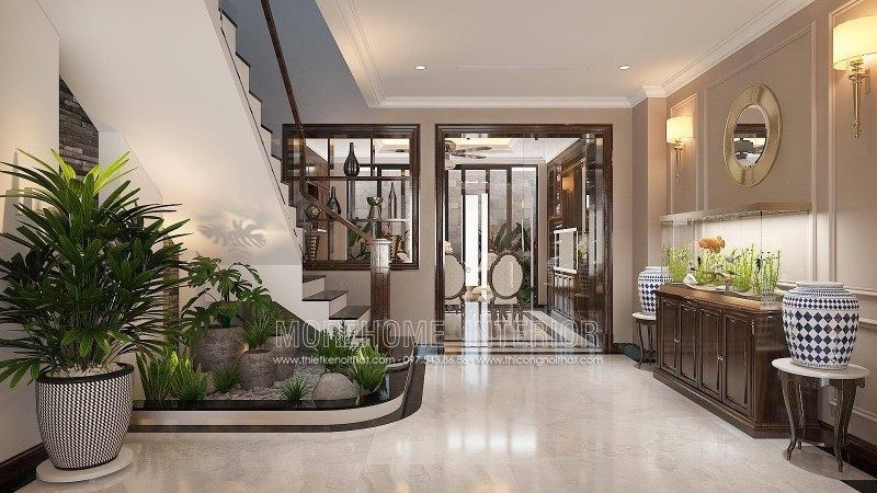 Thiết kế nội thất nhà phố liền kề tại KĐT Centa city Visip Hải Phòng