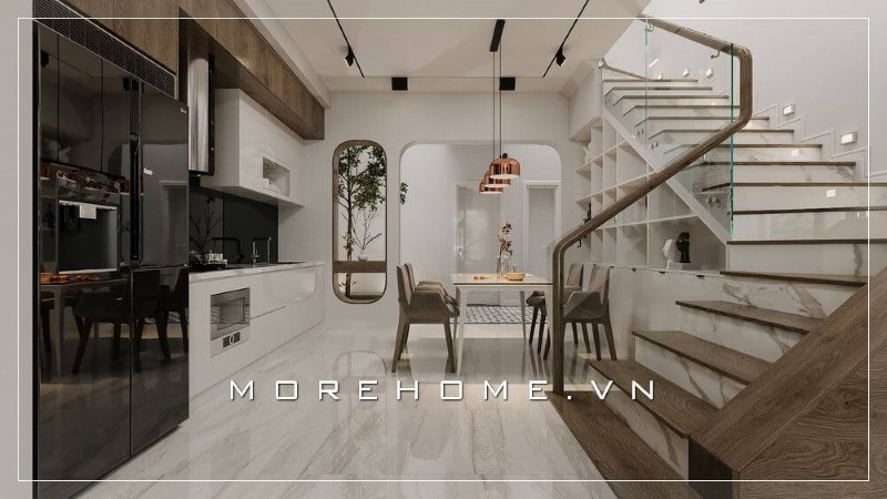 Thiết kế nội thất nhà phố liền kề tại KĐT Centa city Visip Hải Phòng