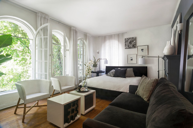 Bí kíp thiết kế phòng khách liền phòng ngủ đẹp cho nhà diện tích nhỏ