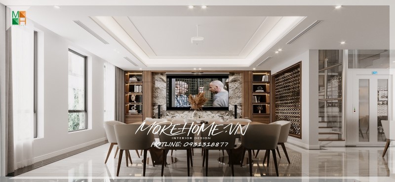 Thiết kế nội thất shophouse centa city hải phòng