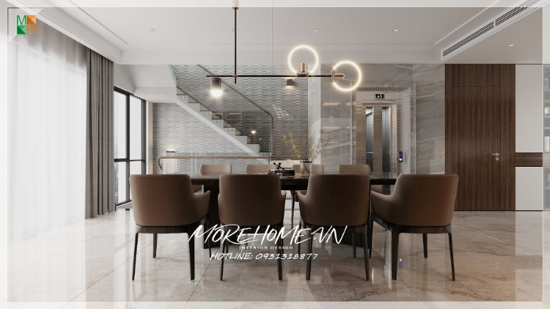 Thiết kế nội thất shophouse centa city hải phòng