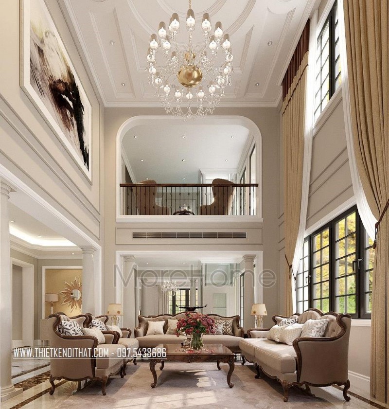 Sofa gỗ óc chó bọc da tại hải phòng