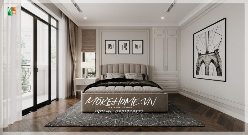 Thiết kế nội thất phòng ngủ tại Hải Phòng