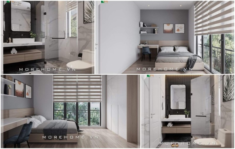 Thiết kế nội thất phòng ngủ tại Hải Phòng