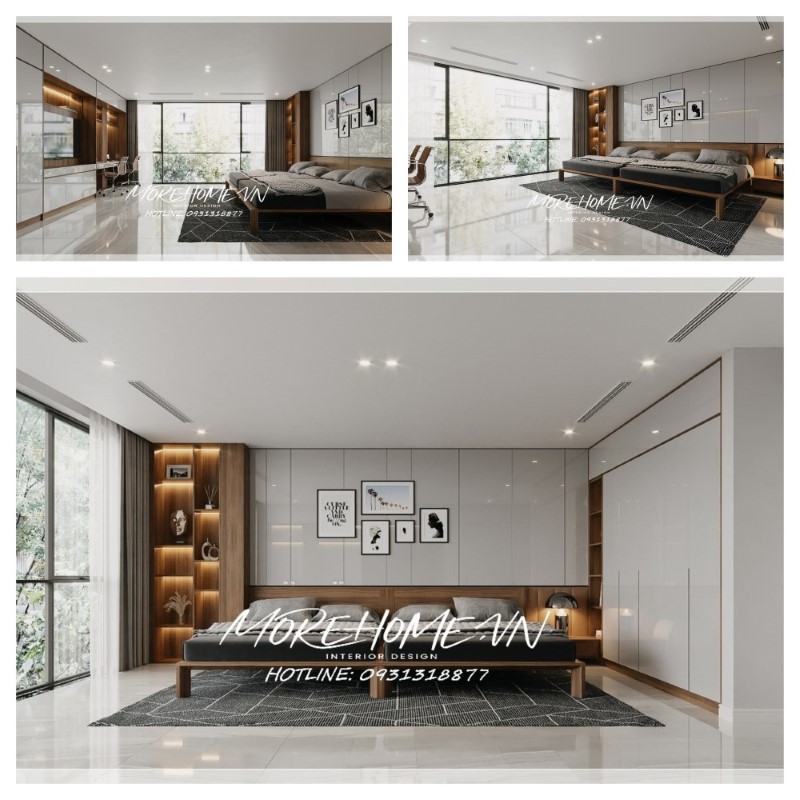 Thiết kế nội thất phòng ngủ tại Hải Phòng