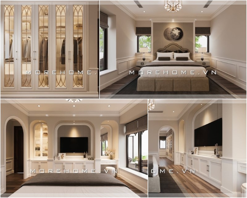 Thiết kế nội thất phòng ngủ tại Hải Phòng