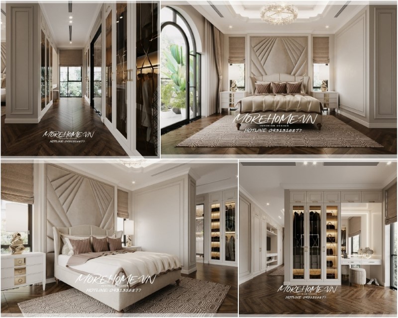 Thiết kế nội thất phòng ngủ tại Hải Phòng