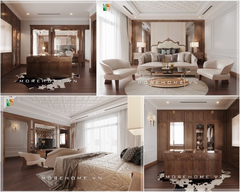 Thiết kế nội thất phòng ngủ tại Hải Phòng