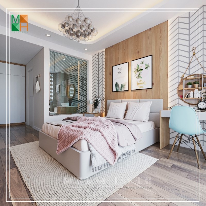 Thiết kế nội thất phòng ngủ tại Hải Phòng