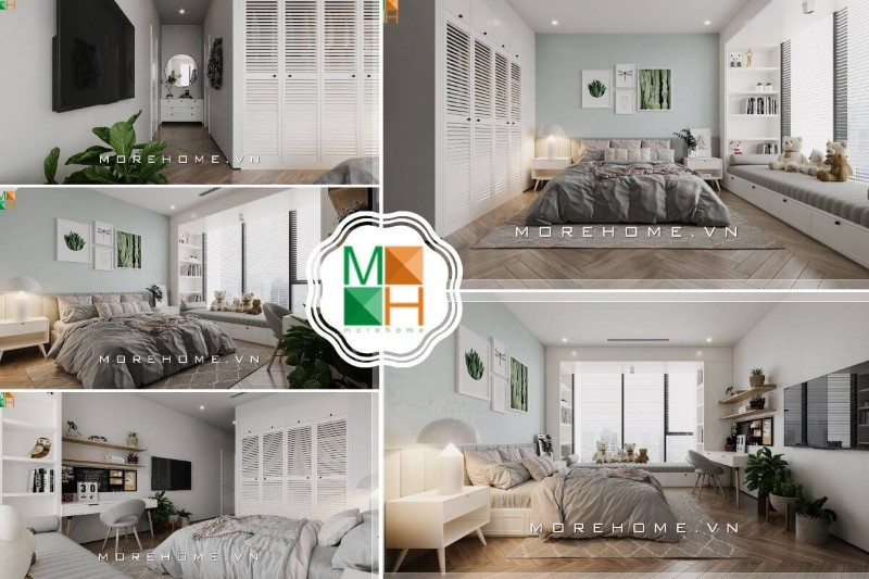 Thiết kế nội thất phòng ngủ tại Hải Phòng