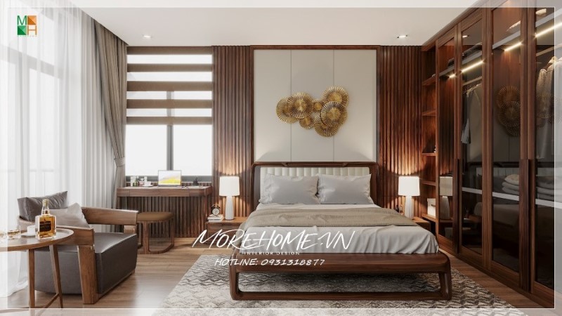 Thiết kế nội thất phòng ngủ tại Hải Phòng