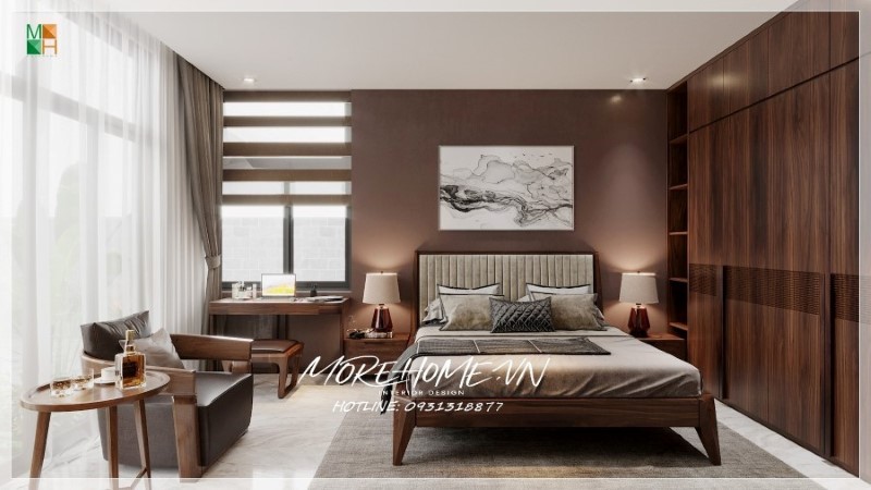 Thiết kế nội thất phòng ngủ tại Hải Phòng