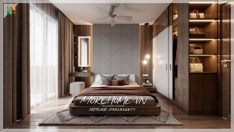 Thiết kế nội thất phòng ngủ tại Hải Phòng