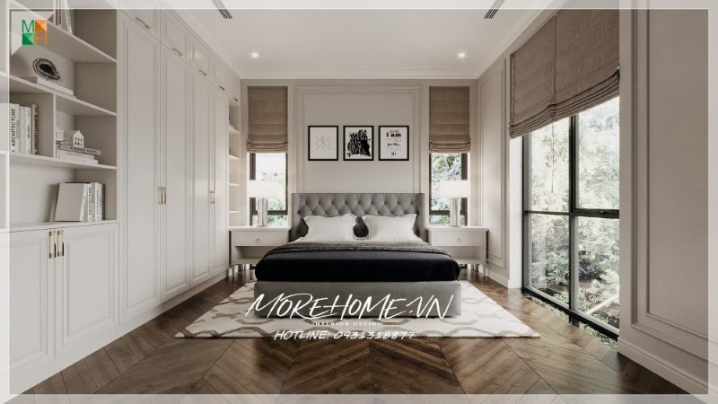 Thiết kế nội thất phòng ngủ tại Hải Phòng