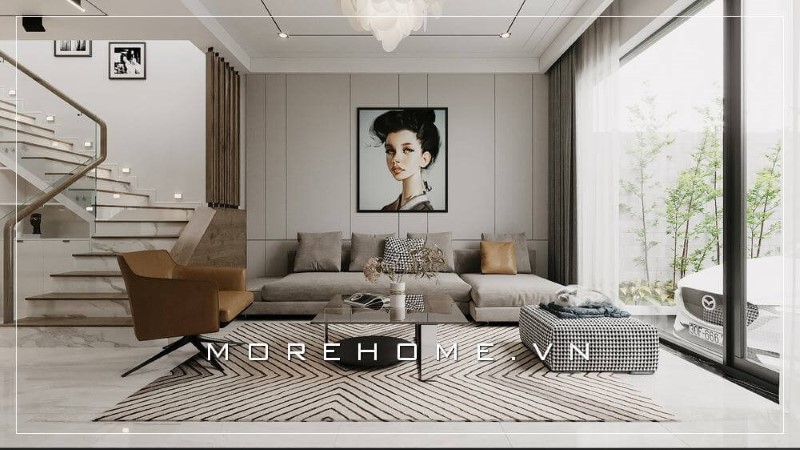 Thiết kế nội thất nhà liền kề PG An Đồng Hải Phòng