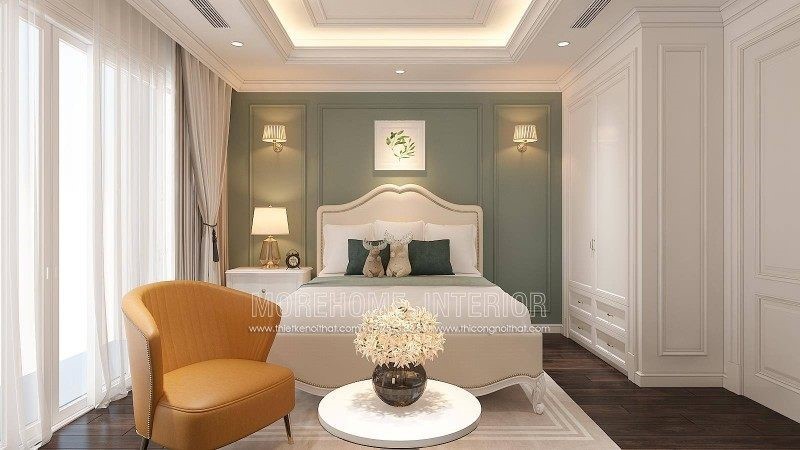 Thiết kế nội thất nhà liền kề PG An Đồng Hải Phòng