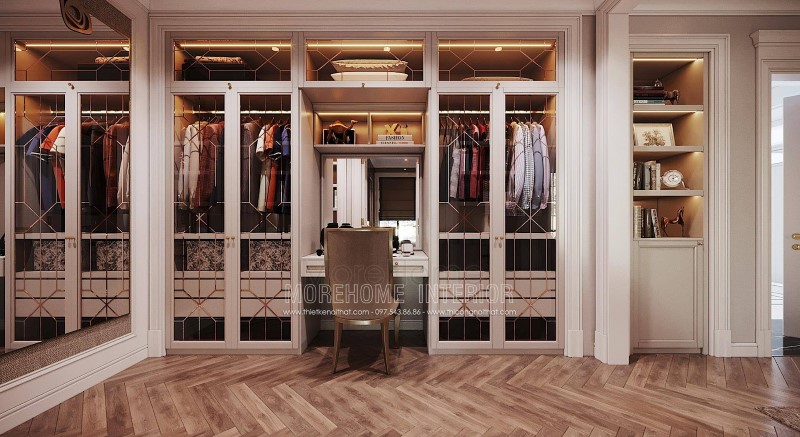 Thiết kế tủ quần áo đa năng