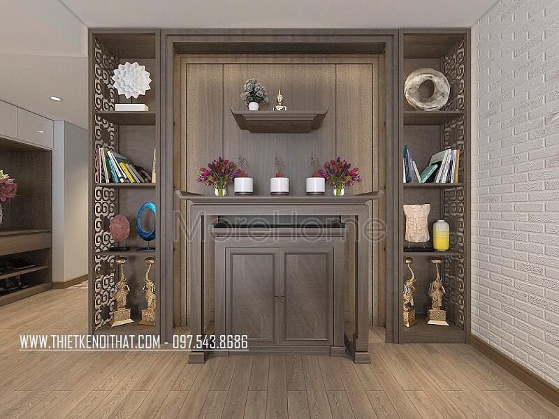 Lựa chọn chất liệu gỗ gì để sản xuất bàn thờ đẹp cho chung cư, biệt thự