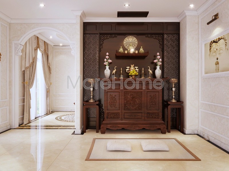 Lựa chọn chất liệu gỗ gì để sản xuất bàn thờ đẹp cho chung cư, biệt thự