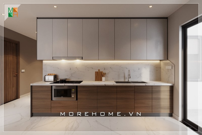 Thiết kế nội thất căn hộ 2 phòng ngủ