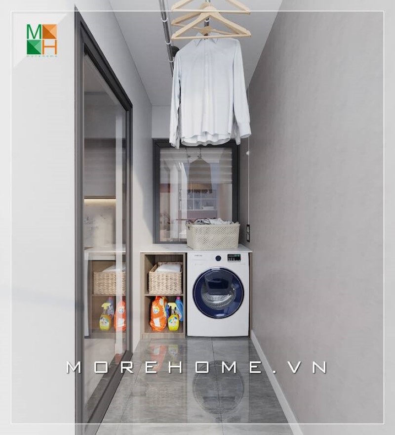 Thiết kế nội thất căn hộ 2 phòng ngủ