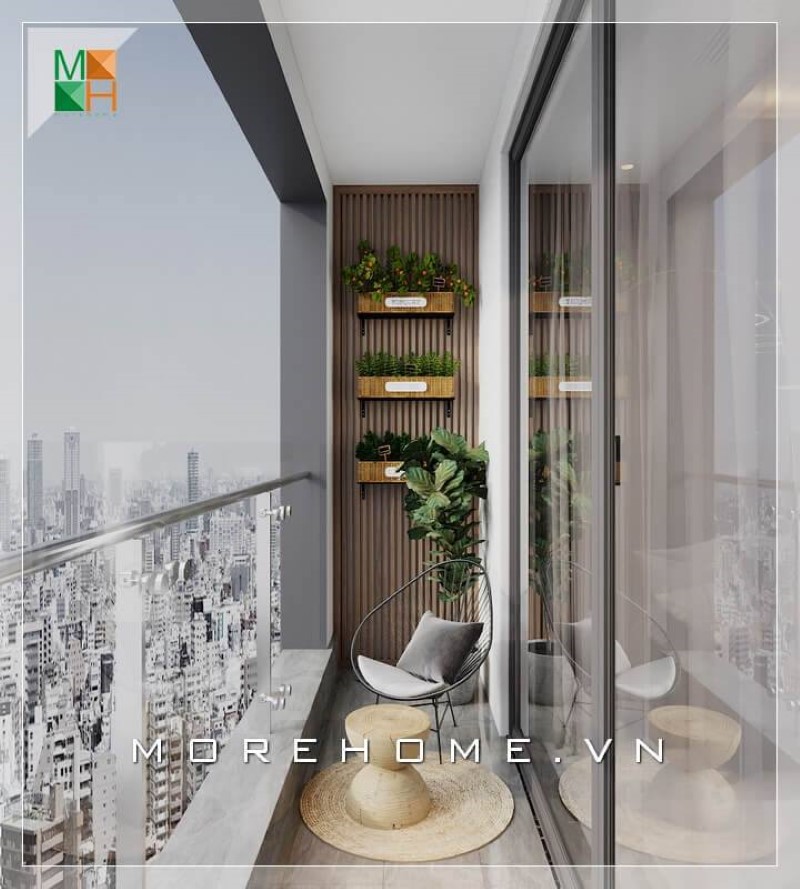 Thiết kế nội thất căn hộ 2 phòng ngủ