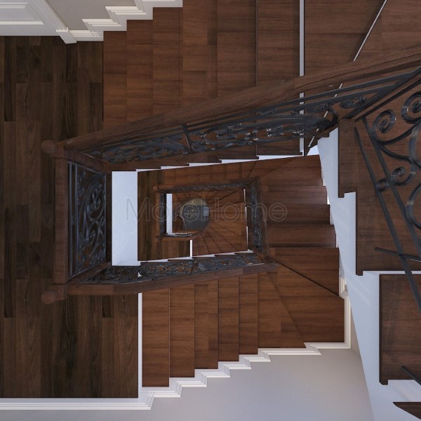 Cầu thang gỗ đẹp