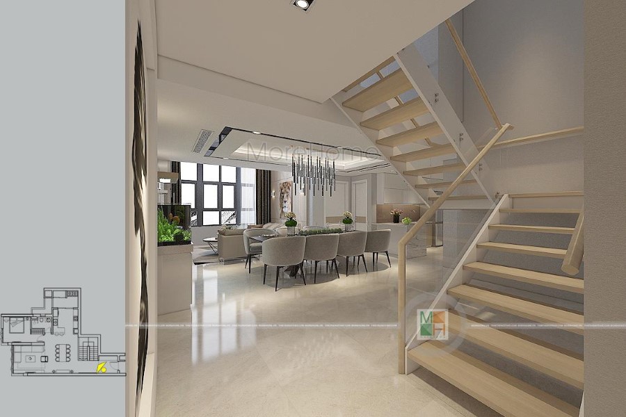 Cầu thang gỗ đẹp