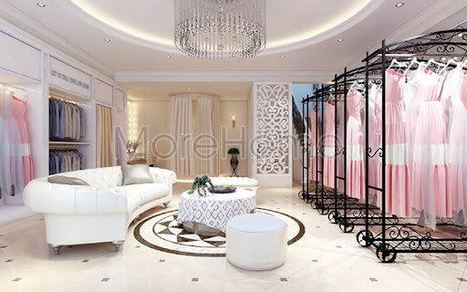 Thiết kế showroom áo cưới đẹp