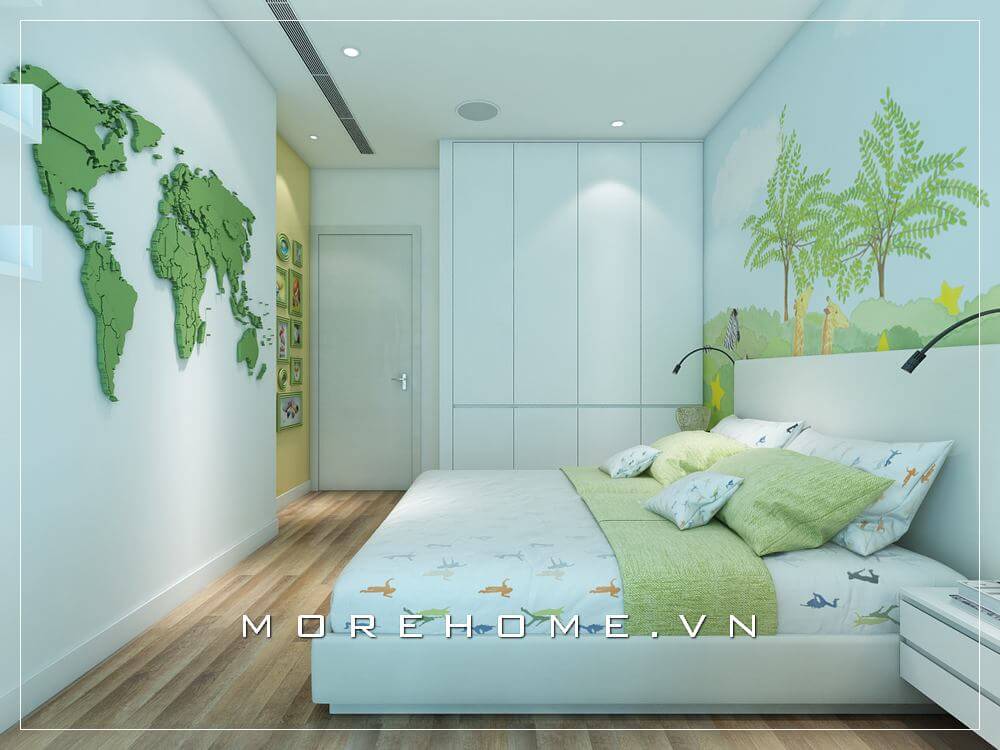 Mẫu tủ quần áo 4 buồng gỗ công nghiệp