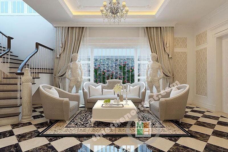 Thiết kế nội thất tân cổ điển