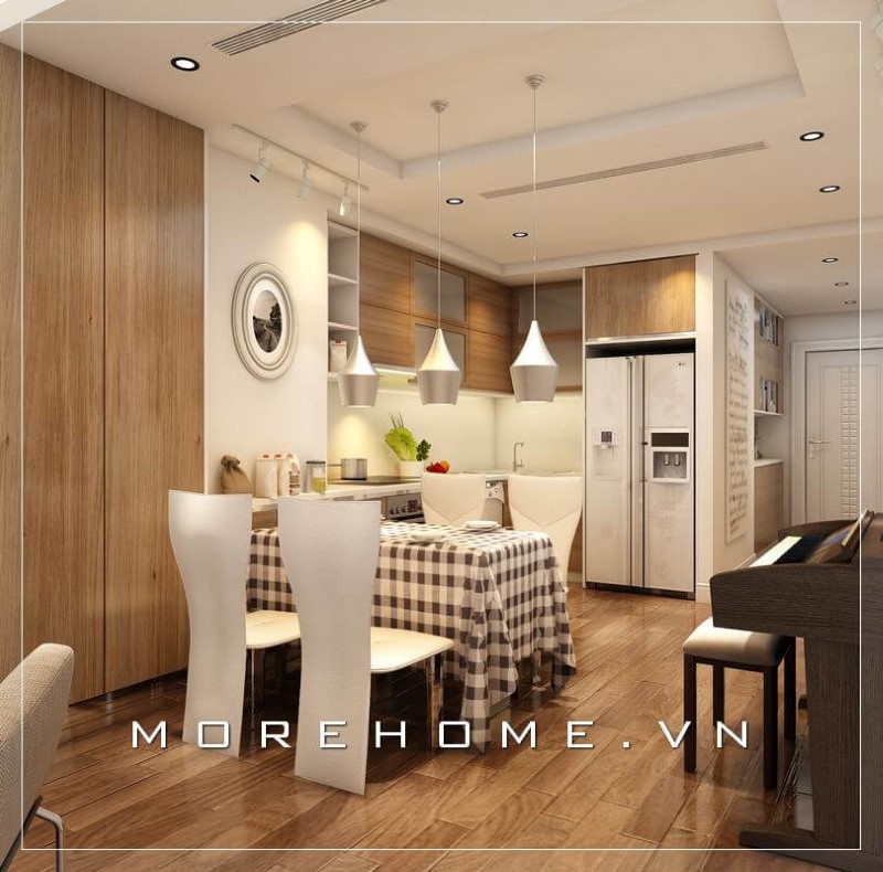 Thiết kế nội thất nhà ở màu vàng hợp phong thủy