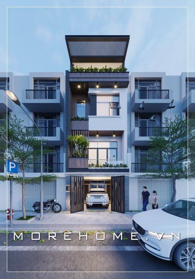 Thiết kế nội thất nhà phố