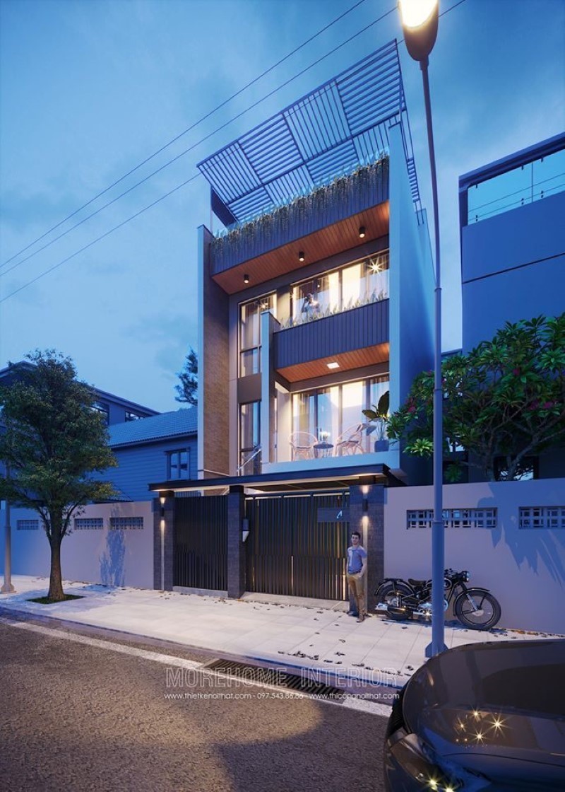 Thiết kế nội thất nhà phố