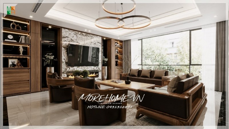 Thiết kế nội thất nhà phố