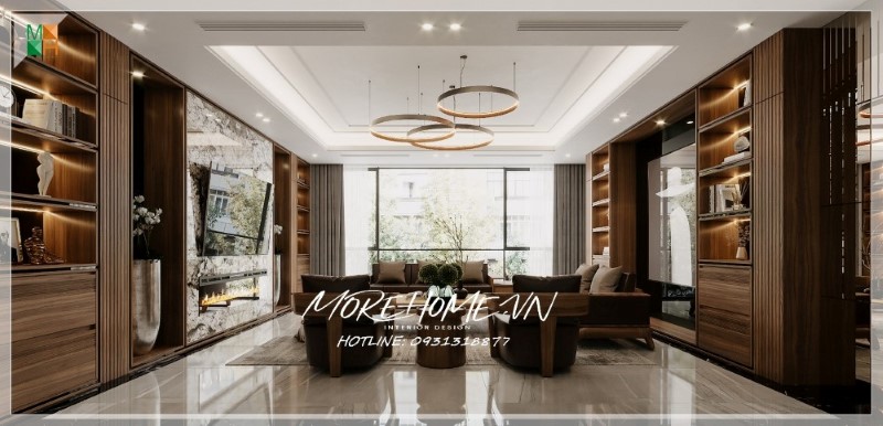 Thiết kế nội thất nhà phố