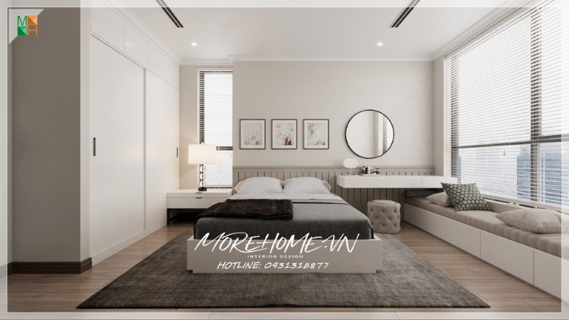 Thiết kế nội thất chung cư 3 phòng ngủ