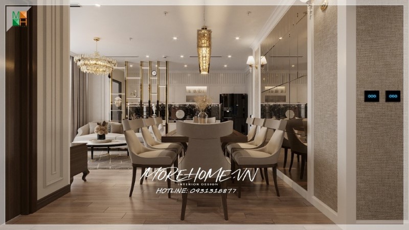 Thiết kế nội thất chung cư 3 phòng ngủ