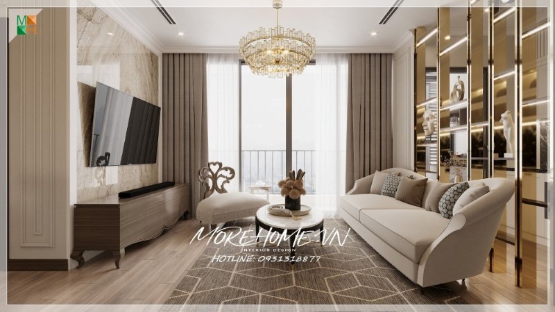 Thiết kế nội thất chung cư 3 phòng ngủ