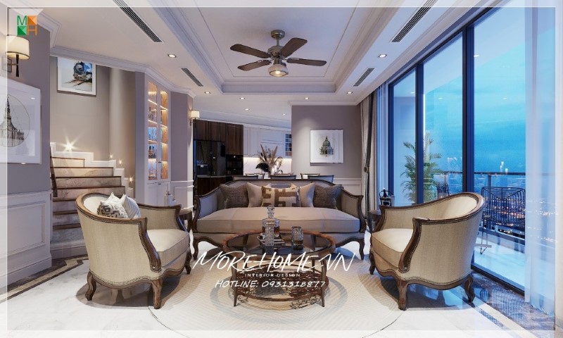 Thiết kế nội thất chung cư 3 phòng ngủ