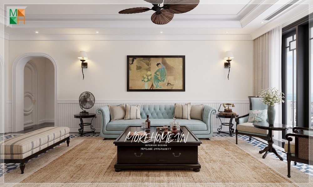 Thiết kế nội thất chung cư Indochine