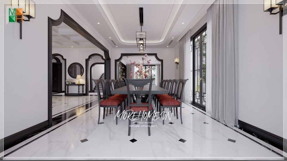 Thiết kế nội thất chung cư Indochine