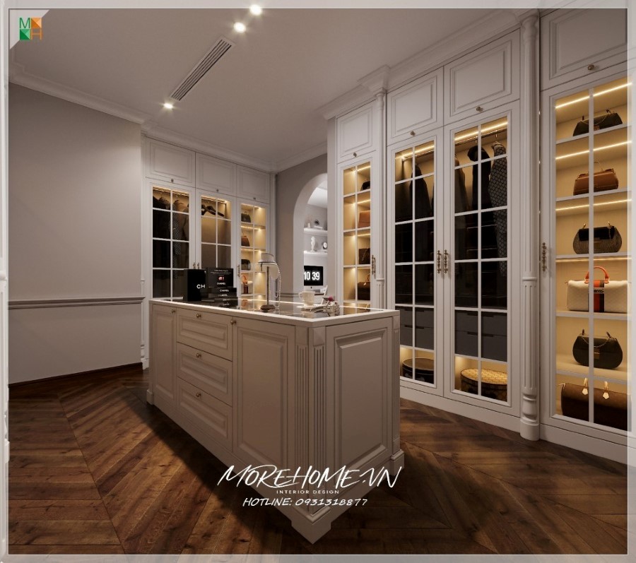 Thiết kế phòng thay đồ