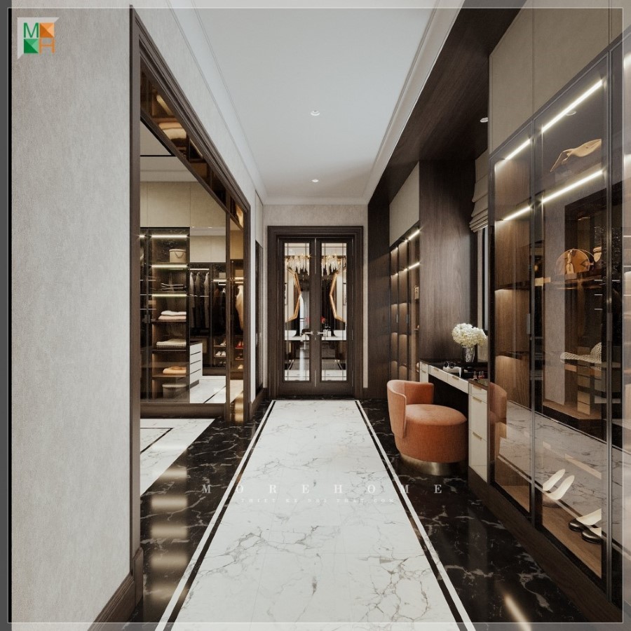 Thiết kế phòng thay đồ